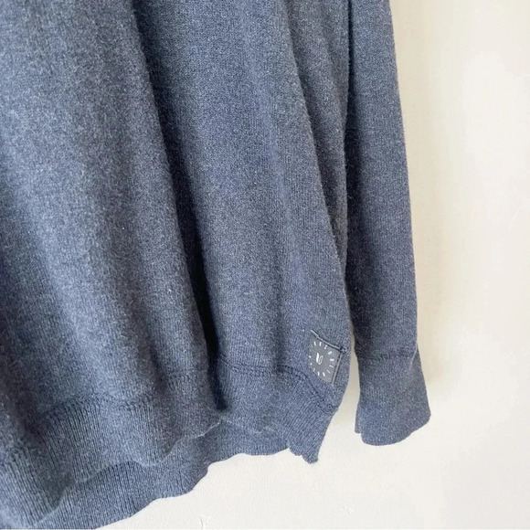Linksoul Cotton Cashmere Quarter Zip Sweater Size Medium - Picture 2 of 6
